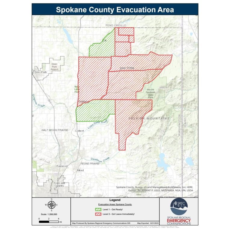 Oregon Fire Updated Evacuation Areas Deer Park Gazette